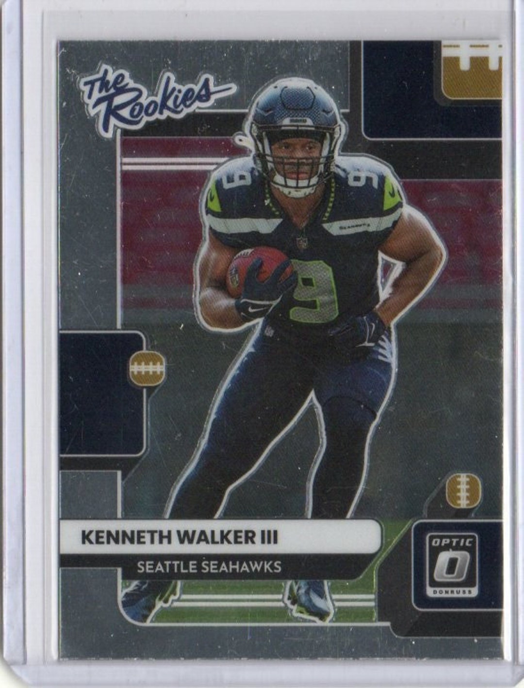 1of1 nfl kenneth walker Ⅲ seahawks auto 1of1 nfl kenneth walker