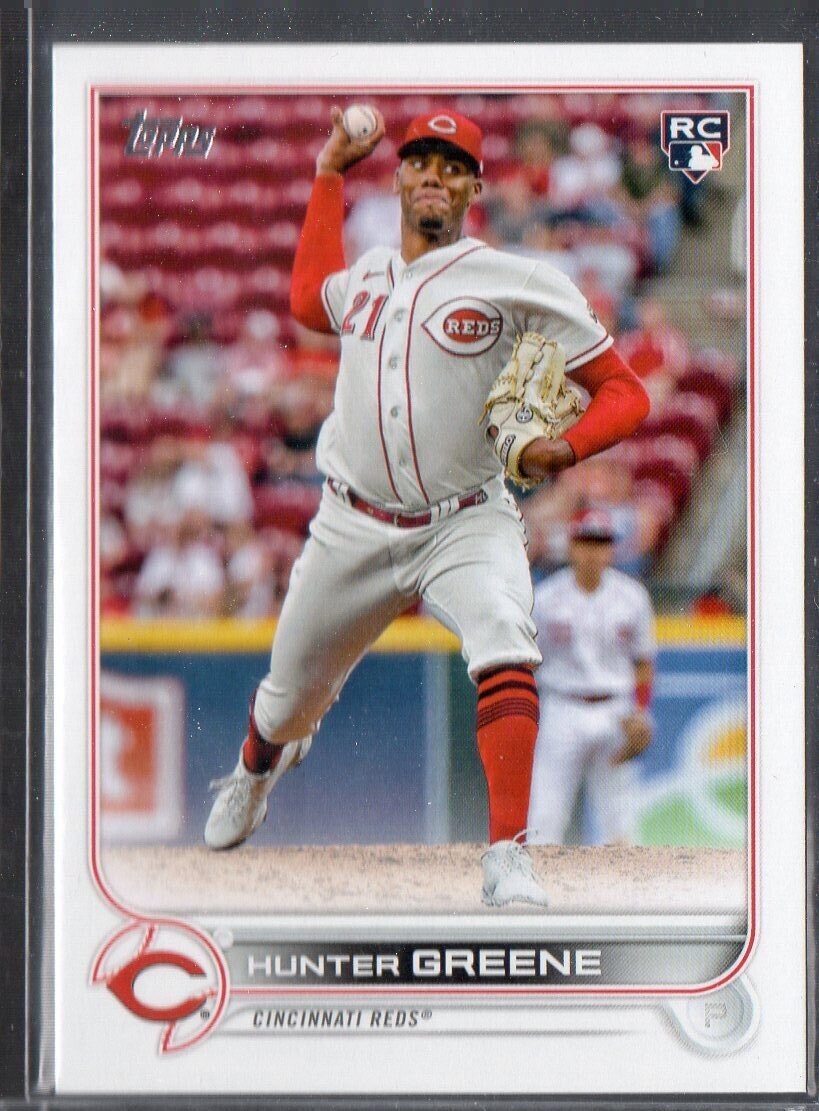 HUNTER GREENE RC 2022 Topps Update #160 Baseball Card - Cincinnati
