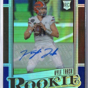 Tarjeta de fútbol con autógrafo de zafiro Panini Legacy n.° 146 de KYLE TRASK 2021, n.° 35 - Tampa Bay Buccaneers