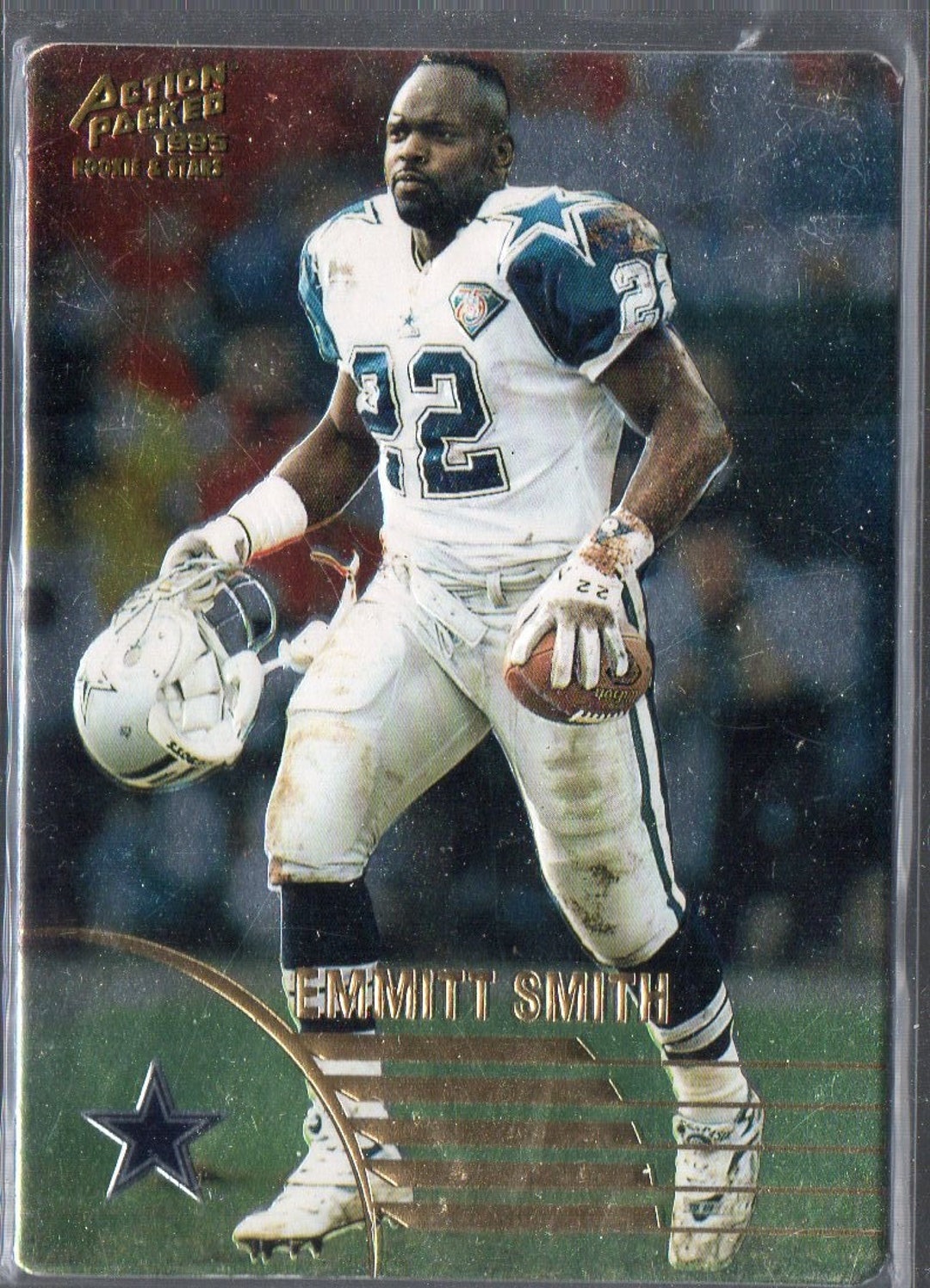 EMMITT SMITH 1995 Action Packed #45 Star Gazers Parallel EMMITT SMITH 1995 Action Packed #45 Star Gazers Parallel