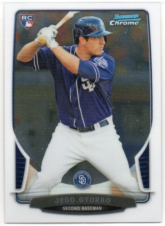 JEDD GYORKO 2013 Bowman Chrome 44 Baseball Card San Diego Padres Etsy Israel