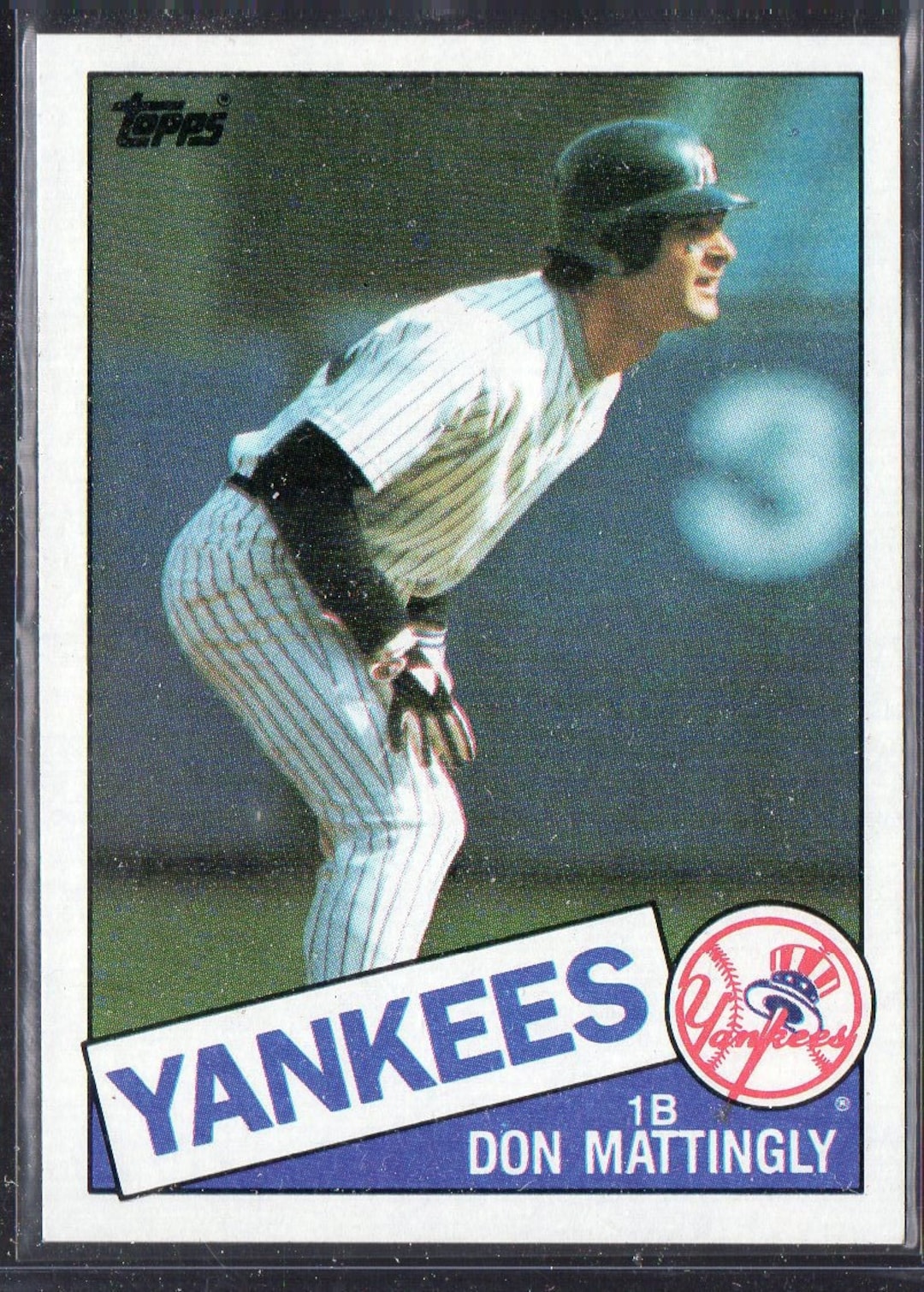 DON MATTINGLY 1985 Topps 665 Baseball Card New York Yankees Etsy