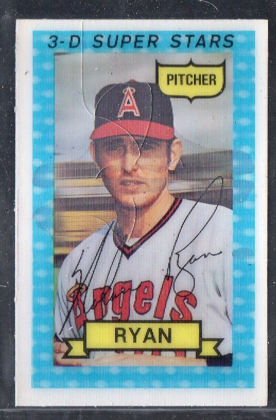 NOLAN RYAN 1974 Kellogg's #8 Baseball Card (low Grade