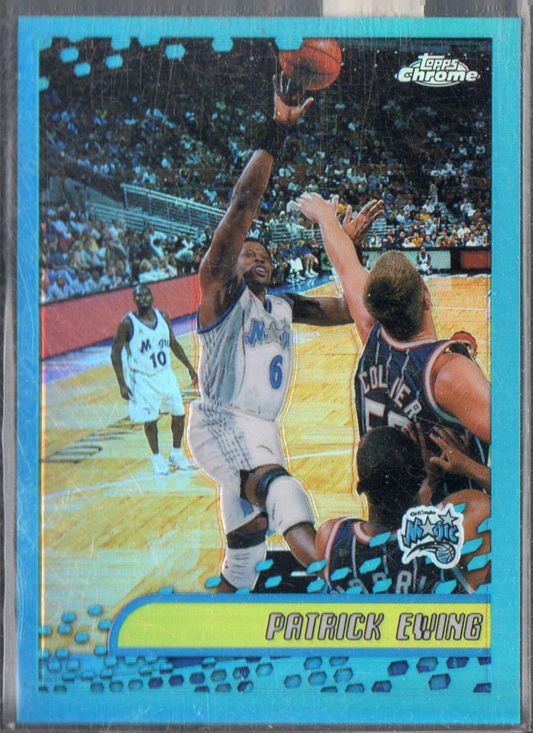 PATRICK EWING 2001 Topps Chrome 33 Refractor Parallel Basketball Card Orlando Magic Etsy Espana