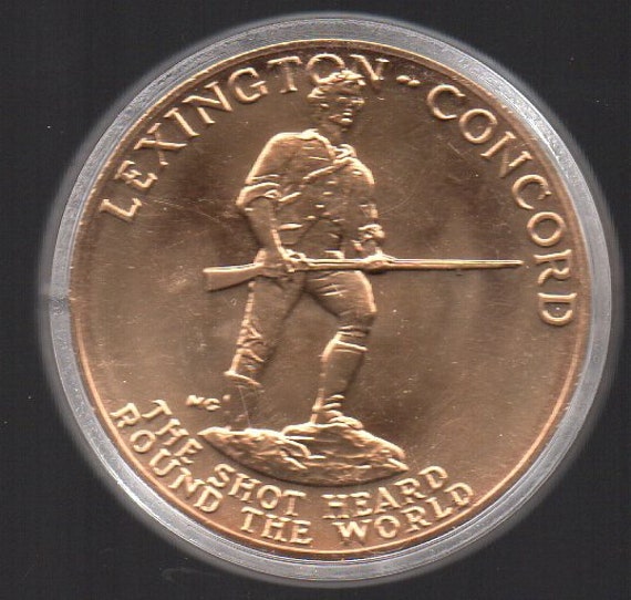 1976 US Mint  Paul Revere Lexington & Concord Bicentennial Bronze MINT PACK 