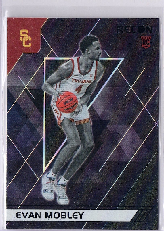 EVAN MOBLEY 2021 Panini Chronicles Recon #122 Black Parallel