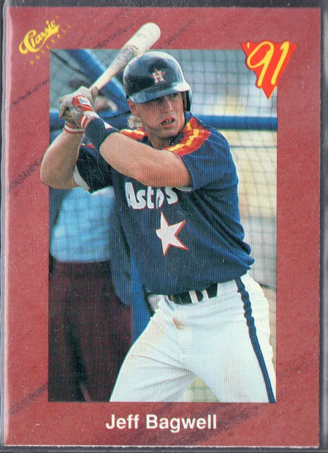 JEFF BAGWELL RC 1991 Classic T84 Baseball Card Houston - Etsy