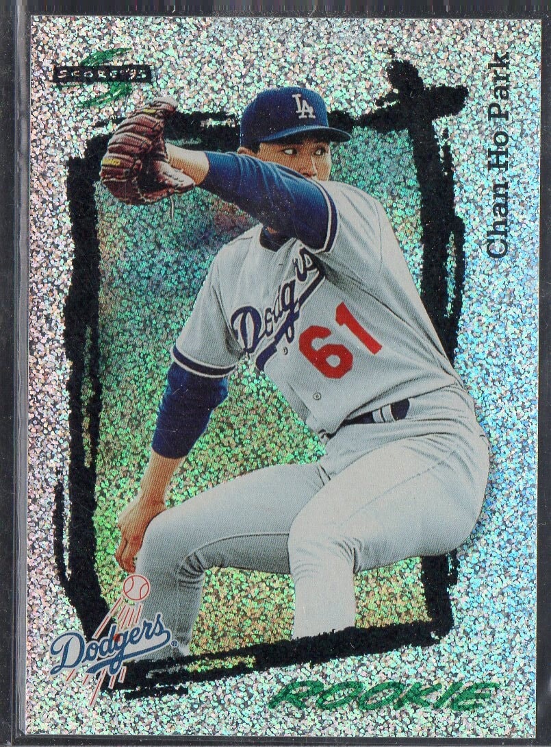CHAN HO PARK 1995 Score #582 Platinum Team Set Parallel Baseball