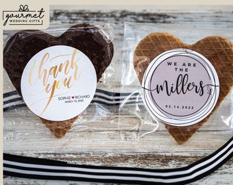 Edible Wedding Favor, Wedding Favor, Bridal Showers, and Bachelorette - Personalized Heart Shaped