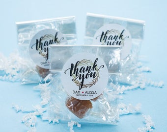 Caramels Wedding Favors Party Favors Cheap Wedding Etsy