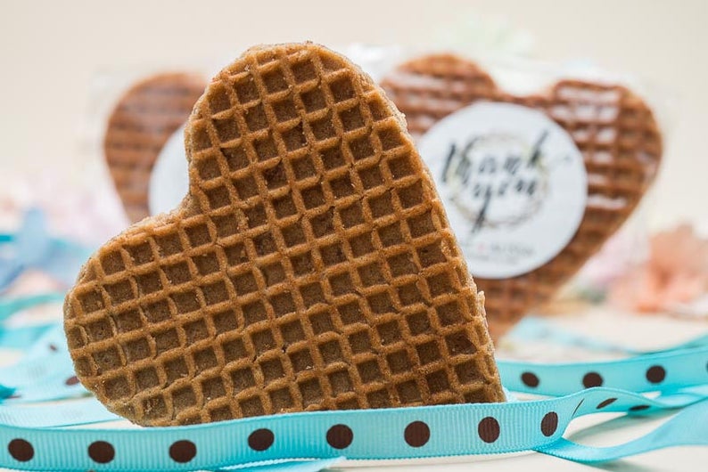 BEST SELLERS Unique wedding favors / custom stroopwafel favor / personalized favor and gifts for guests / unique party favors image 8