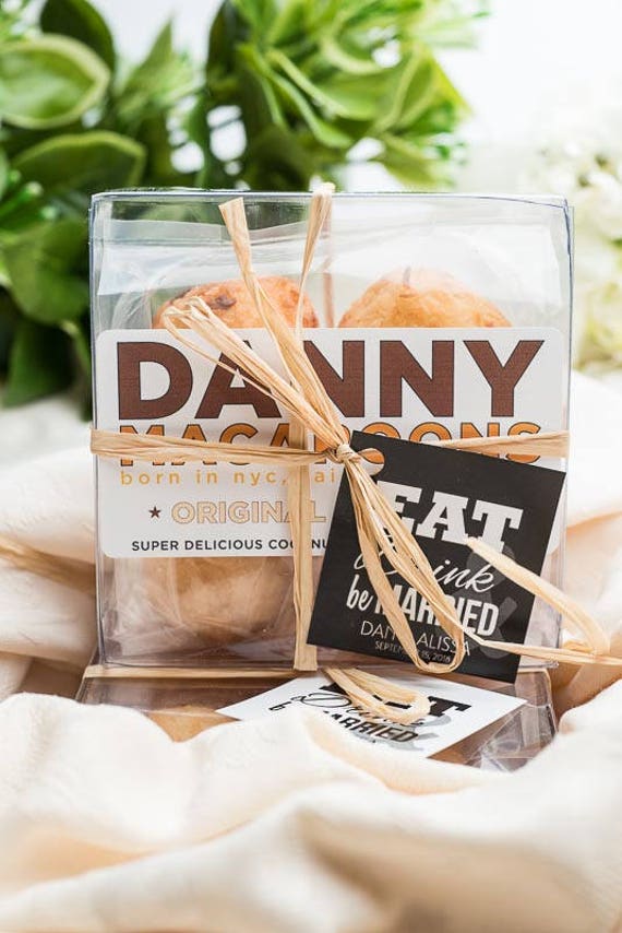 Macaroons Wedding Favors Edible Favors Cheap Wedding Etsy