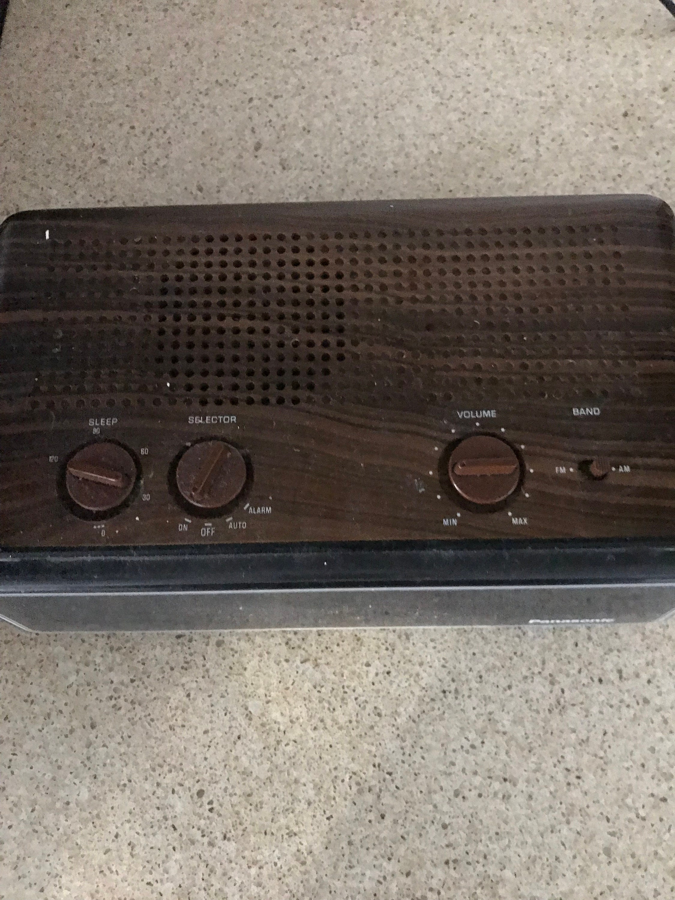 Vintage Panasonic Flip Clock / AM/FM Radio Auto Sleep Etsy