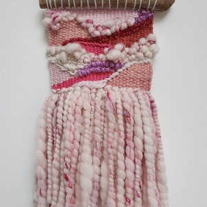 PINK SHERBET / Weaving /Wall Hanging / Wall Art / Tapestry