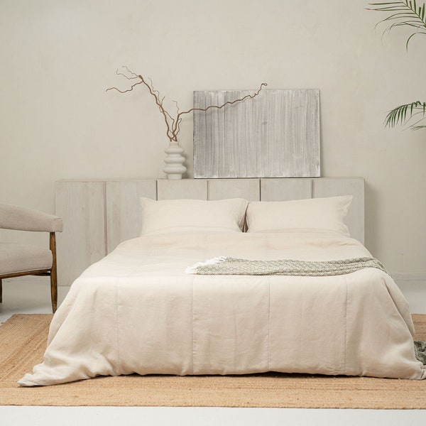 Luxurious Lithuanian Linen Bedding Set - Comforter Cover with 2 Pillow Cases | Crafted with Quality and Sustainability
