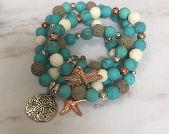 Elegant Bracelet Dragonfly Bracelet Vintage Bracelet for Woman with Magnet Clasp Custom Sizes Wood Bead Bracelet