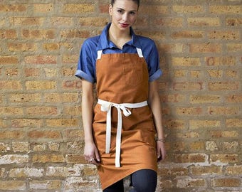 2 Grembiuli Da Cucina Con Tasche - Cotone E Poliestere, Per Chef E Appassionati - Foto 3