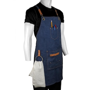 Apron Bar Apron Workshop Apron with Pockets Apron Custom Gift for Him Apron Kitchen Apron Barbecue Apron Bartender Apron fathers day gift