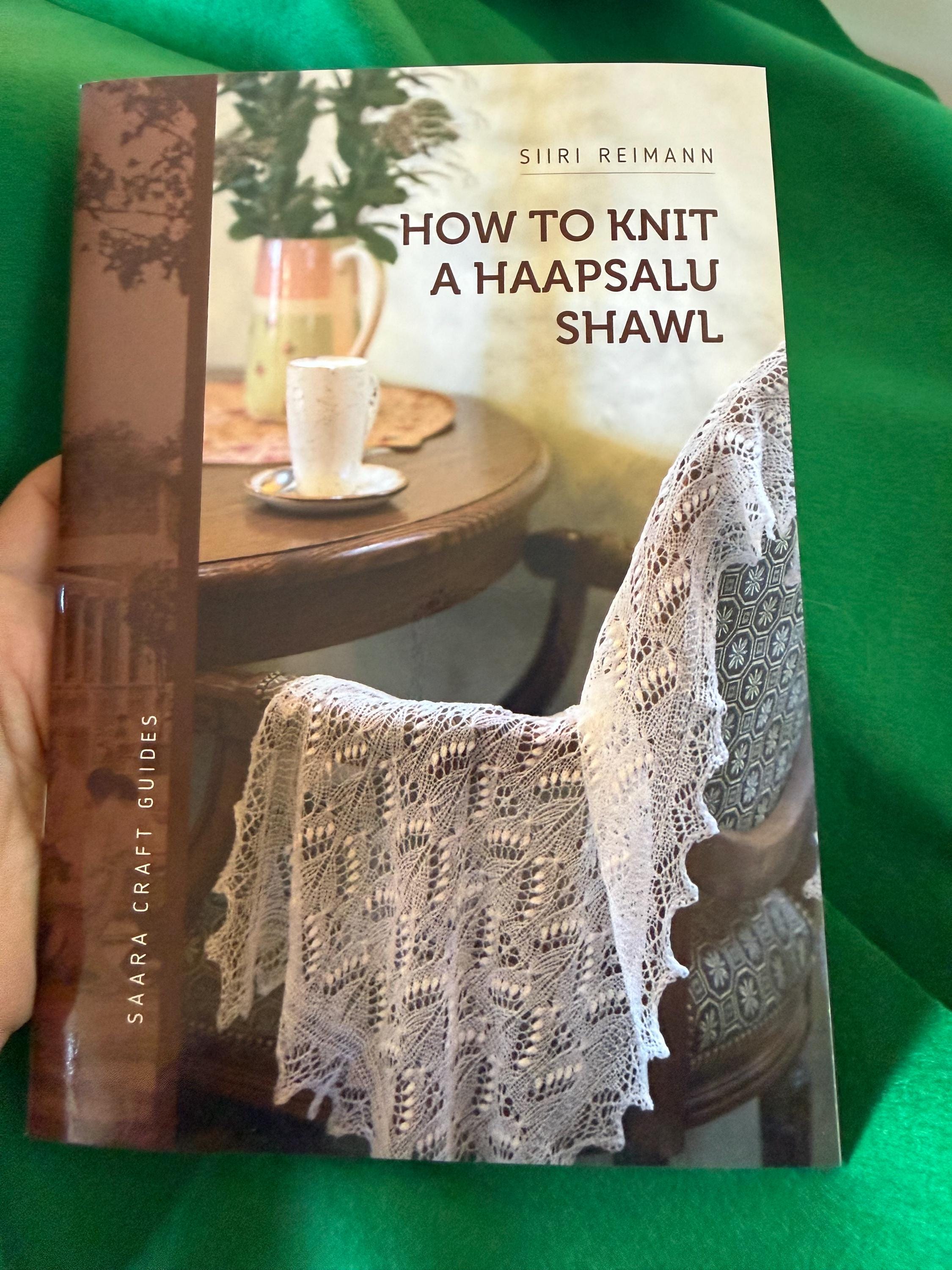 How to Knit Haapsalu Shawl by Siiri Reimann. DIY Book - Handicraft