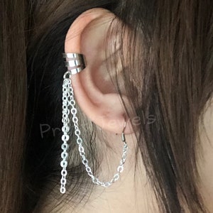 New Simple Dangly Chain Ear Cuff Earring