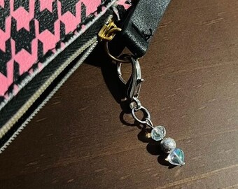 Tiny Cute Zipper Pull Handbag Charm