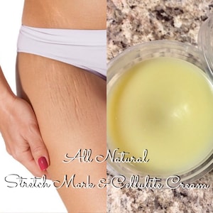 FREE SHIP | All Natural Cellulite & Stretch Mark Cream 2.5oz or 6.5oz |  we have NEW jars!