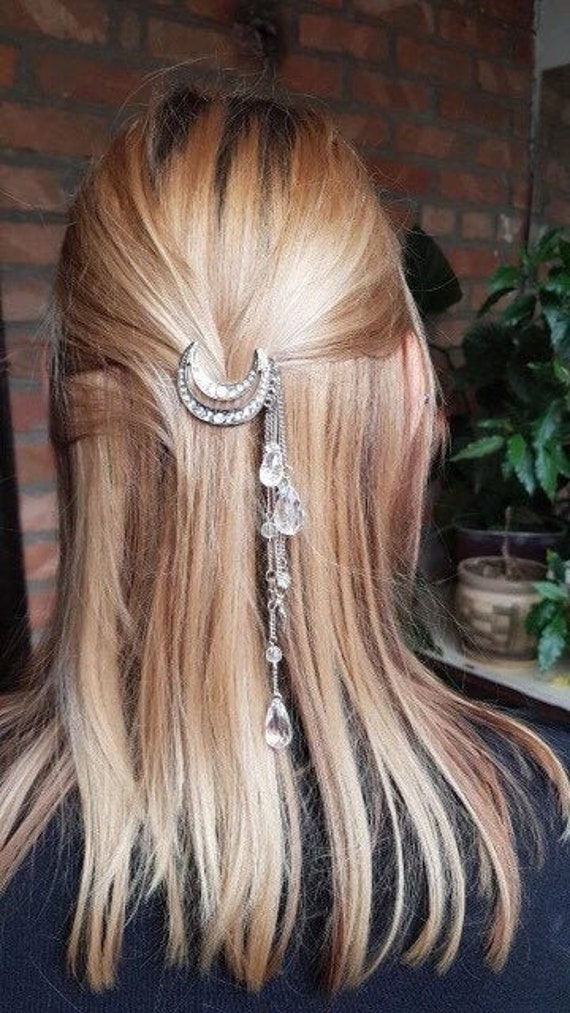 Moon Hair Clip