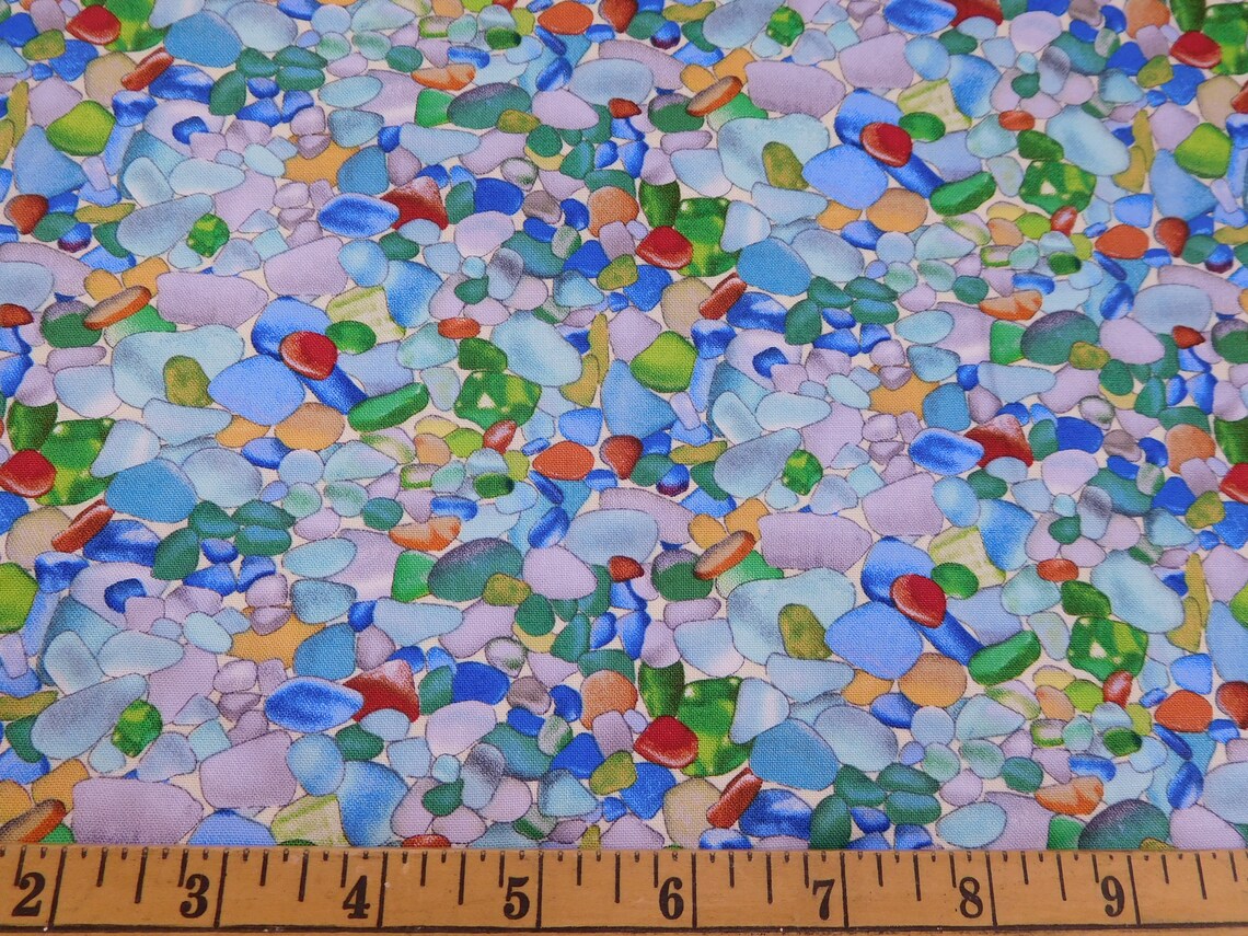 1130 Sea Glass Fabric by the Yard Fat Quarter to Many Yards Etsy