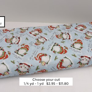 Christmas Fabric by the Yard Meters Fat Quarter Half Yard Cotton