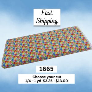 1665 Just Sew Happy Sewing Themed 100% Cotton Fabric - Buttons & Notions Print for Quilting from Henry Glass
