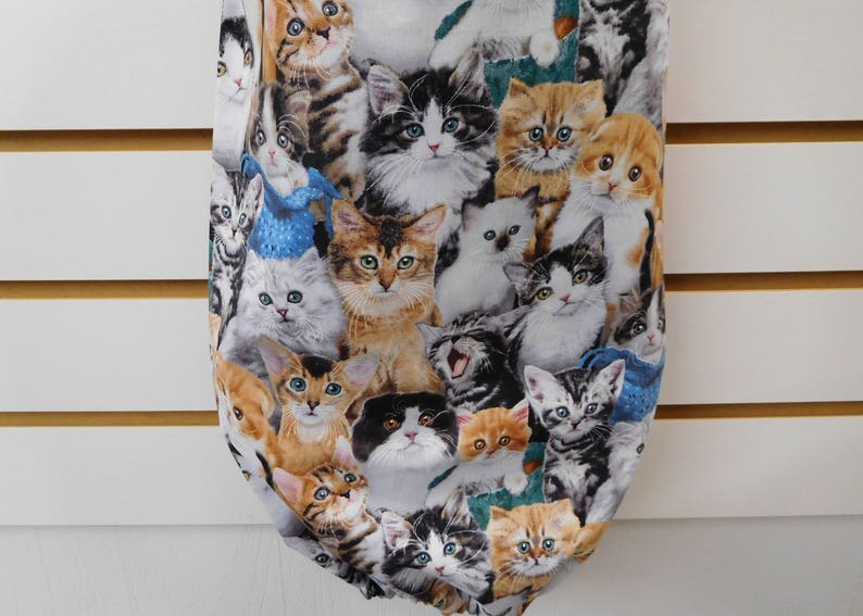 665 Cute Kittens Plastic Bag Holder Cats Bag Holder Cat Etsy