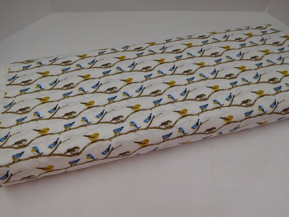 977 Birds on Branches 100% Cotton Fabric: Henry Glass Yardage for Quilting, Crafts, and Home Decor Gifts for Bird Lovers, Birdwatchers