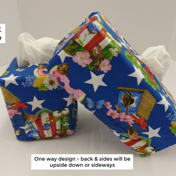 Patriotic Tissue Box Covers Etsy
