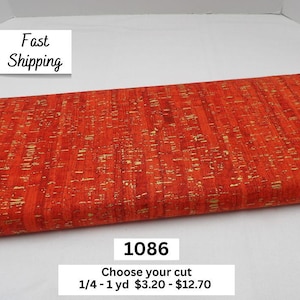 1086 Vibrant Candy Apple Red Metallic 100% Cotton Fabric: Uncorked Blender by Windham Pattern 50107M-22