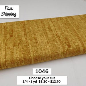 1046 Uncorked Tan Metallic Blender 100% Cotton Fabric - Windham Pattern 50107M-6 - Quilting Material with Gold Highlights