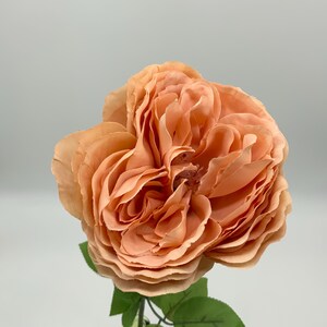 Blush Rose Artificial Flower Long Stem Silk Pink Rose DIY Decor Floral Rose Stem Home Decor Artificial Rose Centerpiece Event Floral Decor