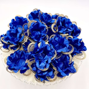 Royal Blue And Gold Wedding Decoration Royal Blue Party Favors for Guests Royal Blue Gold DIY Centerpieces And Gift For Guests