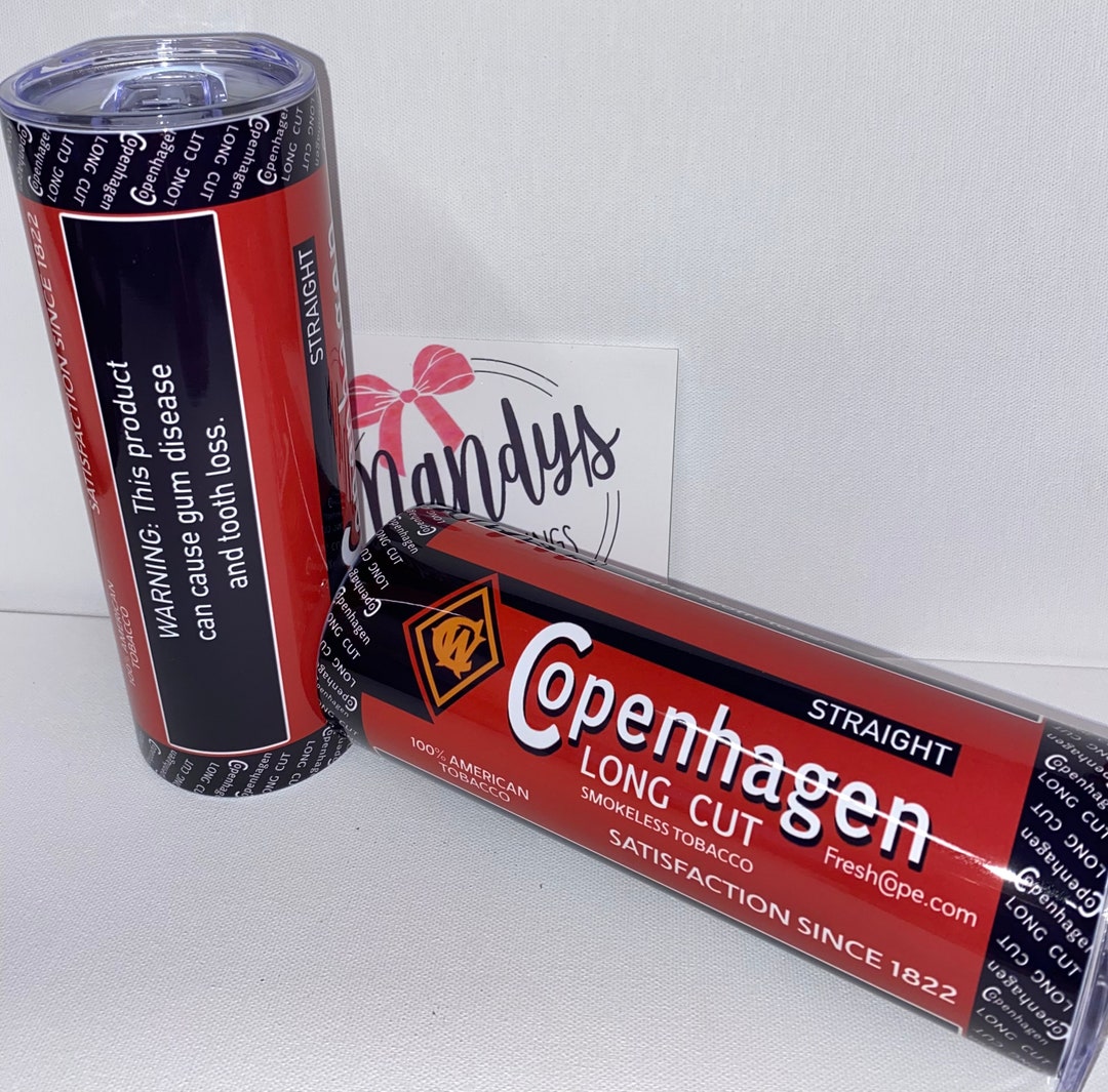 Copenhagen Snuff Dip 20oz Sublimation Tumbler Etsy