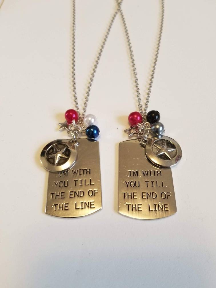 Marvel the Avengers Superhero Necklace 