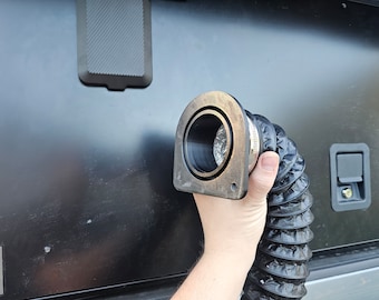 Lone Peak Camper Diesel Heater Port Quick Attach Mount