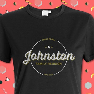 Family Reunion Shirt Design | Digital Download | Customizable | T-Shirt Design