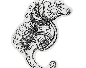 Seepferdchen Tattoo Etsy