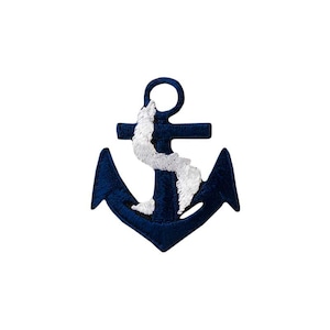 Bügelbild Anker Seil Tau, Tau Seil, Patches, Patches, Flicken, Aufbügler, Aufnäher, Nähzubehör