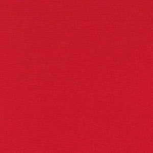 Algodón ROJO, liso, 258, Poppy, ROJO, liso, Robert Kaufman, Kona®, tela patchwork, tejido, tela, 0,50 m
