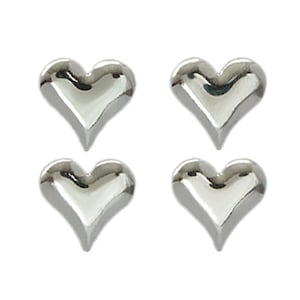 24 Stück Herzen, Herz,  Bügelnieten, Patch, Bügelbilder, Aufnäher, Patch