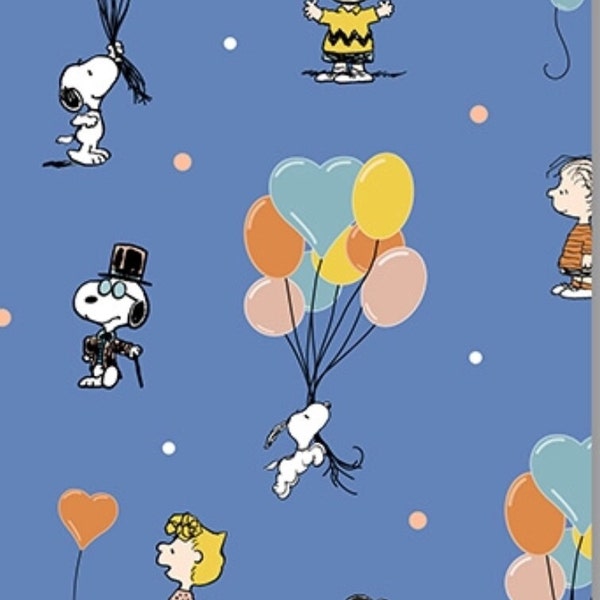 Baumwolle SNOOPY im Zirkus, Manege, Peanuts, Woodstock, Charlie Brown, Sally,  Lucy, Schroeder, nähen, Stoff, 0,50m