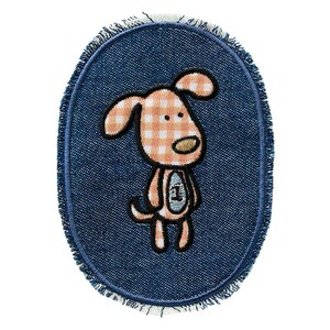Patches Jeans patch with dog sewing jeans, patches, patches, iron-on image, iron-on patch, applications, to iron on,