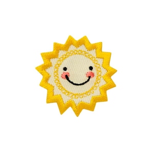 Little sunshine, iron-on patch, sun, sunbeams, Pico, patches, patches, iron-on patches, appliqué, sew, iron-on