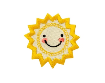 Kleiner Sonnenschein, Sonne, Sonnenstrahlen, Pico,  Patches, Bügelbild, Flicken, Aufnäher, Aufbügler, Applikation, nähen, zum aufbügeln