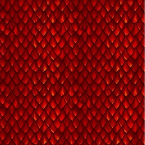 Cotton dragon scales, dragon, dragon, dragon skin, scales, armor, scale armor, red, sewing, fabric, 0.30 m